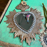 Jeweled Rays Sacred Heart Mirror