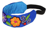 Hand Embroidered Floral Headband