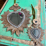 Jeweled Rays Sacred Heart Mirror