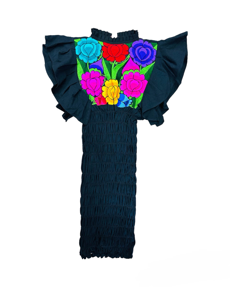 Tania Mexican Stretchable Dress – Cielito Lindo