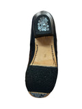 Folklorico Black Shoes with Nails Lucero