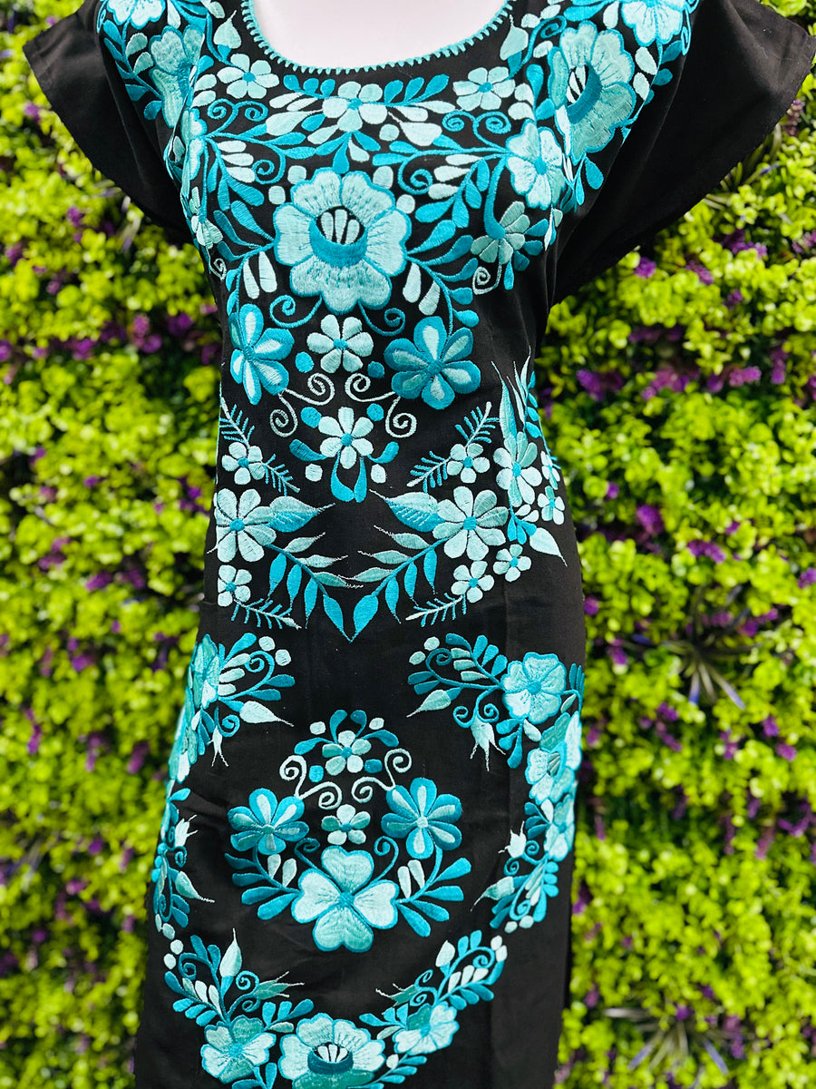 Susana Embroidered Mini Dress – Cielito Lindo