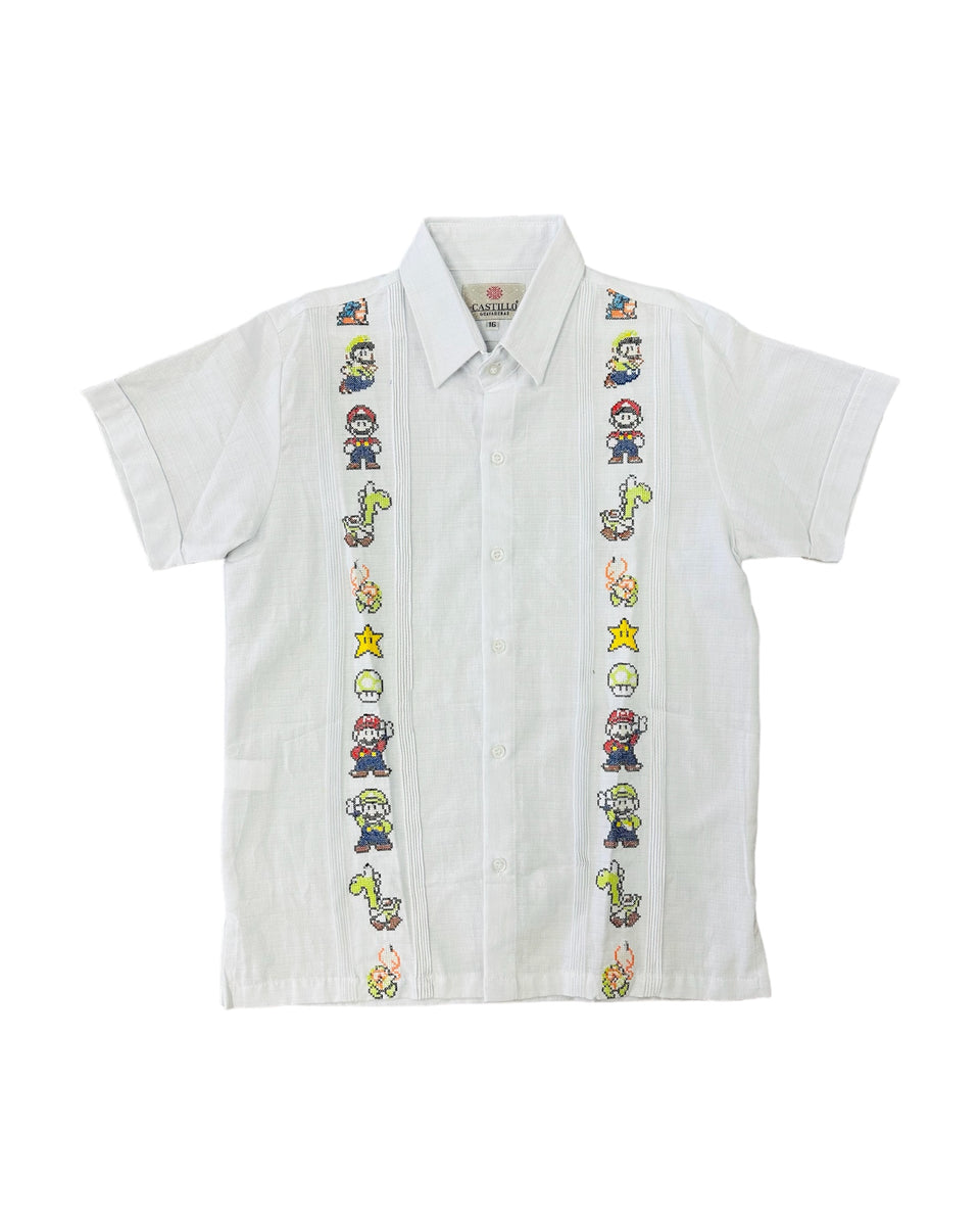 Men's Guayabera Mario Bros – Cielito Lindo