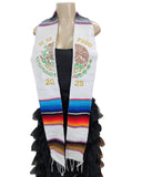 Mexican Serape Eagle Graduation Stole 2025