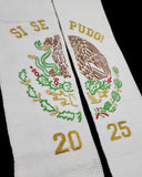 Mexican Serape Eagle Graduation Stole 2025