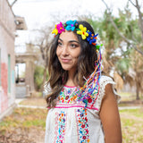 Multicolor Flower Crown