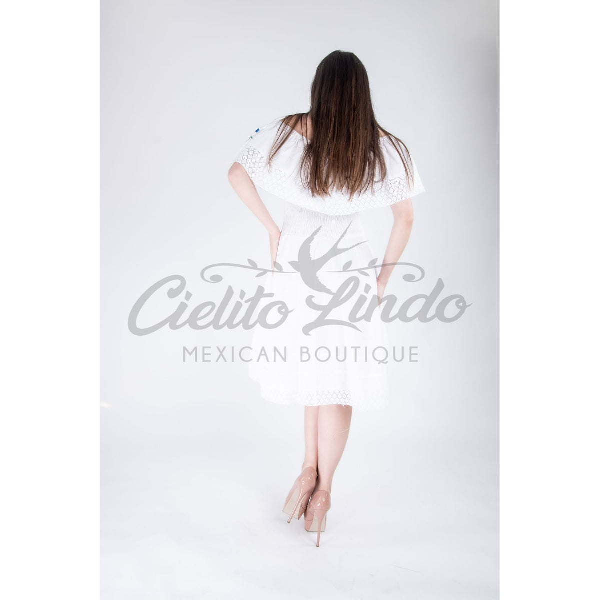 mexican style off the shoulder dress Mexican White Dress Off the Shoulder – Cielito Lindo