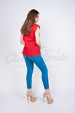 Blouses Yaritza Mexican Blouse Red