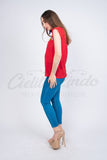 Blouses Yaritza Mexican Blouse Red
