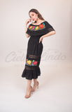 Dress Medium / Black Victoria Campesino Dress Black
