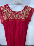 Yaritza Mexican Blouse Red - Cielito Lindo