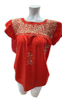 San Antonino Angela Blouse Red