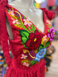 Celine Floral Embroidered Maxi Dress - Cielito Lindo
