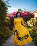 Noelia Embroidered Dress