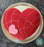 "Corazon" Heart Shaped Plush Concha Pan Dulce Cushion