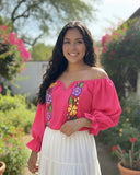 Laura Embroidered Top