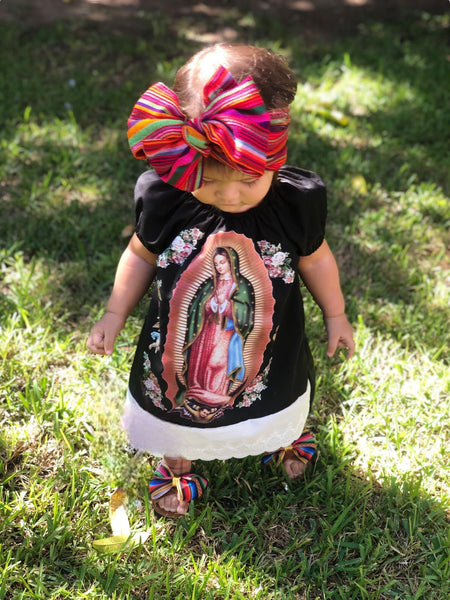 Our Lady of Guadalupe Girls Dress 2 Pc Set Cielito Lindo Our Lady of Guadalupe Girls Dress 2 Pc Set Cielito Lindo