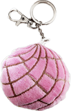 Plush Concha Key Chain