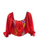 Laura Embroidered Top