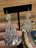 Filigree Oaxacan Earrings Silver Gota