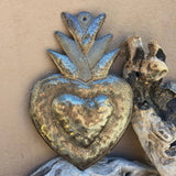 Sacred Heart Metal Art Wall Decor 6" x 8.5"