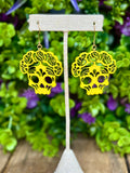 Catrina Wooden Earrings - Cielito Lindo