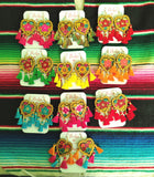 Hand Painted Wooden Hearts with Tassels - Cielito Lindo