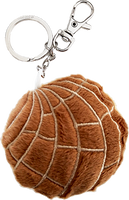 Plush Concha Key Chain