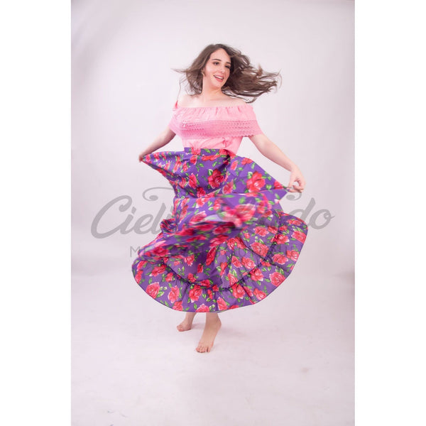 purple folklorico dress Folklorico Dance Dress (Purple) Magnet