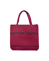 Lady Of Guadalupe Burgundy Tote Bag