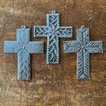 Set of 3 Milagro Crosses Wall Decor 3.5" x 2 3/4"