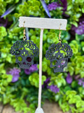 Catrina Wooden Earrings - Cielito Lindo