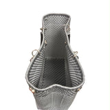 Oaxacan Handwoven Tote Bag with Vinyl Wrapped Handled