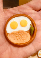 Mini Food Plates - Ofrenda Decorations for Day of the Dead Altar