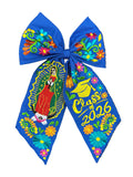 Lady of Guadalupe Long Graduation Embroidered Bow 2026 - Cielito Lindo