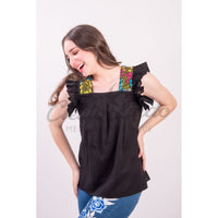 Handmade Blouse Maria Black
