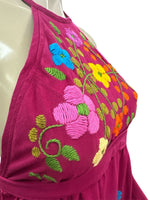 Artemisa Halter Dress Hot Pink
