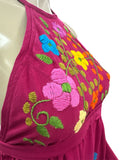 Artemisa Halter Dress Hot Pink