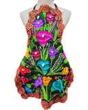 Chiapas Floral Embroidered Apron