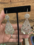 Filigree Oaxacan Earrings Silver Gota