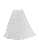 Mexican Long Skirt White