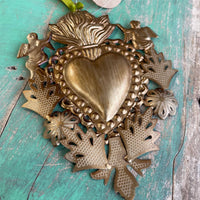 Cutout Sacred Heart Ornaments