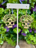 Catrina Wooden Earrings - Cielito Lindo