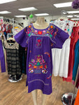 Puebla Purple Plus Size Dress