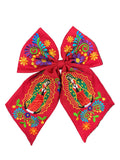 Lady of Guadalupe Embroidered Hair Bows - Cielito Lindo