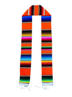 Serape Grad Stole Scarf Belt