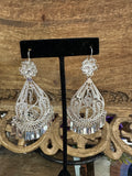 Filigree Oaxacan Earrings Silver Medium Gota