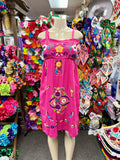 Belen Strapped Floral Embroidered Dress - Cielito Lindo