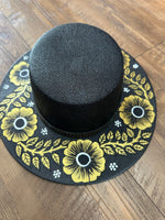 Hand painted Mexican hat Hibiscus