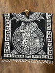 Unisex Mexican Poncho Aztec Warrior